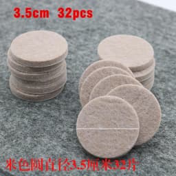 Furniture Chair Table Leg Self Adhesive Felt Wood Floor Protector Pads Self Adhesive Furniture Leg Feet Protector Pad Chair Leg