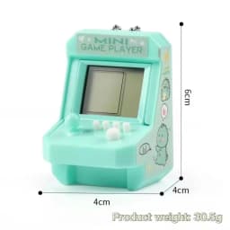 1PCs Mini Classic Game Machine Retro Nostalgic Game With Gift Keyring Pets Toys Gift