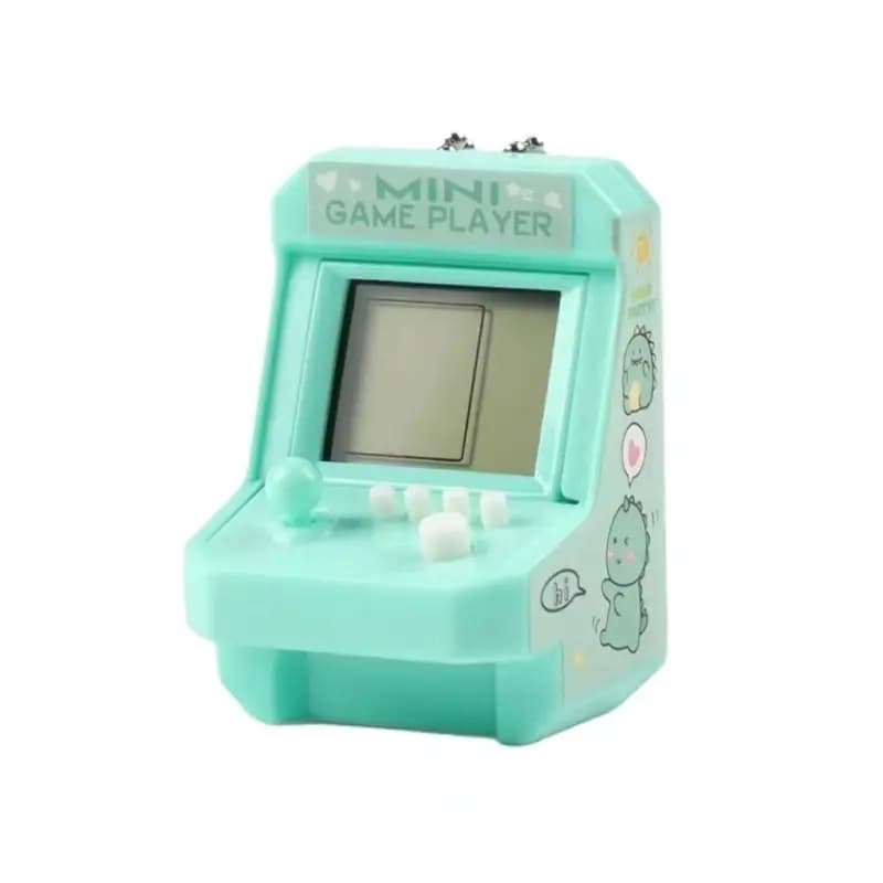 1PCs Mini Classic Game Machine Retro Nostalgic Game With Gift Keyring Pets Toys Gift