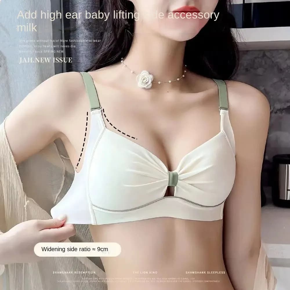 Solid Wireless Sports Bra, Comfy & Breathable Seamless Push Up Running Workout Tank Everyday Bra, Women's Lingerie & Underwear