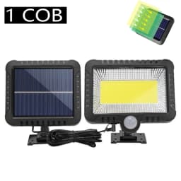 Outdoor Motion Sensor Solar Light Rechargeable 1/4/6 COB Solar Wall Lights Waterproof Emergency Street Garden Porch LED Lightin