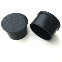 2/8 pcs pipe cap pvc 6mm-63mm black chair foot table hold pipe end protective caps Cap rubber PVC