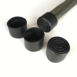 2/8 pcs pipe cap pvc 6mm-63mm black chair foot table hold pipe end protective caps Cap rubber PVC