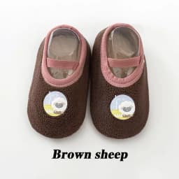 Baby Anti-slip Socks Cute Kids Slippers Newborn Warm Crib Floor Shoes with Rubber Sole for 0-24Month Children Boy Toddler Shoes