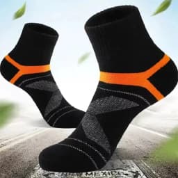 5 Pairs Lot Men's Socks Black Sports Socks Casual Run Autumn Winter High Quality Breathable Male Socks