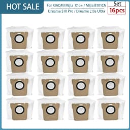 For XIAOMI Mijia Omni 1S B101CN  B116 X10+ Accesories Dreame L10s Ultra / S10 Pro Main Side Brush Hepa Filter Mop Dust Bag Parts