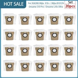 For XIAOMI Mijia Omni 1S B101CN  B116 X10+ Accesories Dreame L10s Ultra / S10 Pro Main Side Brush Hepa Filter Mop Dust Bag Parts