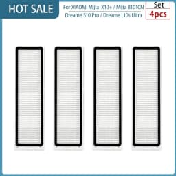 For XIAOMI Mijia Omni 1S B101CN  B116 X10+ Accesories Dreame L10s Ultra / S10 Pro Main Side Brush Hepa Filter Mop Dust Bag Parts
