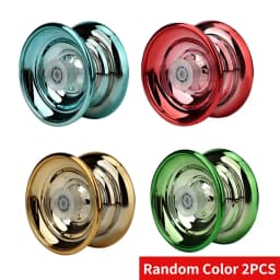 Professional Aluminum Metal Yoyo for Kids and Beginners. Metal Yo YOS for Kids and Adults with Yo Yo Accessories