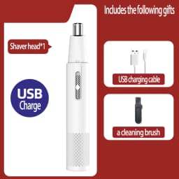 Nose Hair Trimmer USB Charging New High Quality Electric Portable Men Mini Nose Hair Trimmer