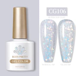 BORN PRETTY 10ml Gel Nail Polish Gel 130 Colors Semi Permanent Solid Nail Gel Varnish Soak Off UV Gel for Base Top Coat