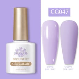 BORN PRETTY 10ml Gel Nail Polish Gel 130 Colors Semi Permanent Solid Nail Gel Varnish Soak Off UV Gel for Base Top Coat
