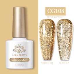 BORN PRETTY 10ml Gel Nail Polish Gel 130 Colors Semi Permanent Solid Nail Gel Varnish Soak Off UV Gel for Base Top Coat