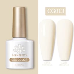 BORN PRETTY 10ml Gel Nail Polish Gel 130 Colors Semi Permanent Solid Nail Gel Varnish Soak Off UV Gel for Base Top Coat
