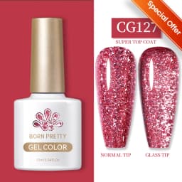 BORN PRETTY 10ml Gel Nail Polish Gel 130 Colors Semi Permanent Solid Nail Gel Varnish Soak Off UV Gel for Base Top Coat