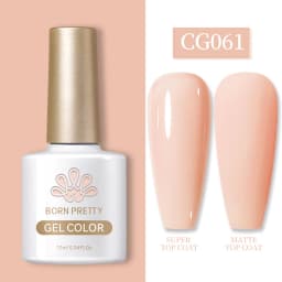BORN PRETTY 10ml Gel Nail Polish Gel 130 Colors Semi Permanent Solid Nail Gel Varnish Soak Off UV Gel for Base Top Coat