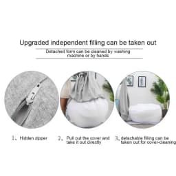 Large Small Lazy Sofas Cover Chairs without Filler Linen Cloth Lounger Seat Bean Bag Pouf Puff Couch Tatami Living Room Beanbags