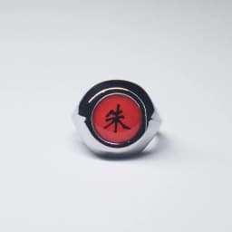 Anime Cosplay Ninja Ring Akatsuki Itachi Ring Women Men Metal Finger Jewelry Accessories Cool Best Friend Child Gift Wholesale