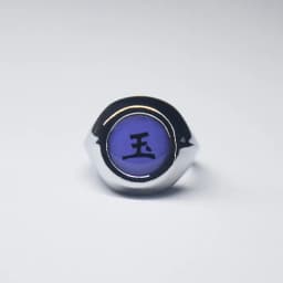 Anime Cosplay Ninja Ring Akatsuki Itachi Ring Women Men Metal Finger Jewelry Accessories Cool Best Friend Child Gift Wholesale