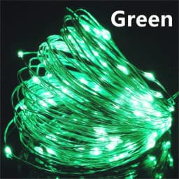 10/20/30M USB LED String Lights Copper Silver Wire Garland Light Waterproof Fairy Lights For Christmas Wedding Party Decoration