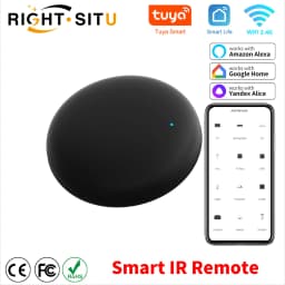 Tuya WiFi Smart IR Remote Control Smart Life APP Replace TV DVD AUD AC Remote Works with Alexa Google Home