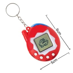 2 Packs Random Color Children Kid Virtual Pet Handheld Training Game Electronic Mini Pet Machine
