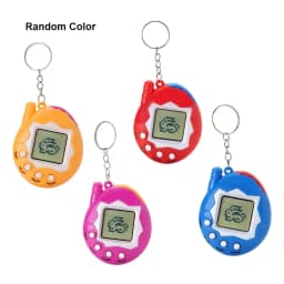 2 Packs Random Color Children Kid Virtual Pet Handheld Training Game Electronic Mini Pet Machine