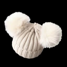 Cute Pompom Baby Hat Warm Winter Knitted Kids Baby Girl Boy Beanie Cap Solid Outdoor Infant Toddler Children Hat Bonnet