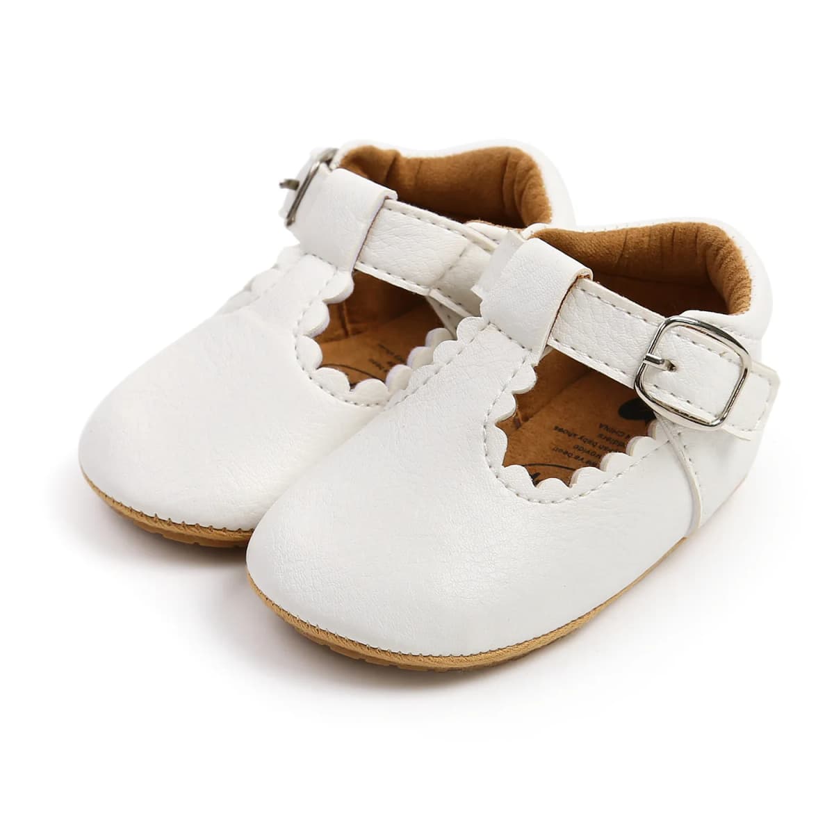 Newborn Baby Shoes Classic Stripe Leather Boy Girl Shoes Multicolor Toddler Rubber Sole Anti-slip First Walkers Infant Moccasins