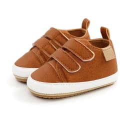 Newborn Baby Shoes Classic Stripe Leather Boy Girl Shoes Multicolor Toddler Rubber Sole Anti-slip First Walkers Infant Moccasins