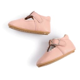 Newborn Baby Shoes Classic Stripe Leather Boy Girl Shoes Multicolor Toddler Rubber Sole Anti-slip First Walkers Infant Moccasins