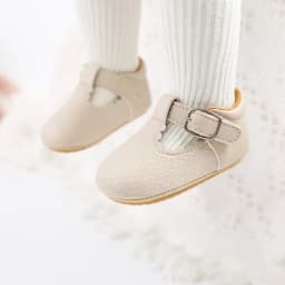 Newborn Baby Shoes Classic Stripe Leather Boy Girl Shoes Multicolor Toddler Rubber Sole Anti-slip First Walkers Infant Moccasins