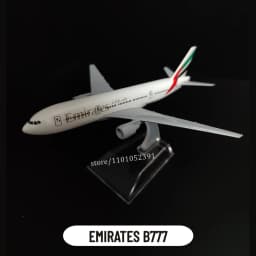 Scale 1:400 Metal Aircraft Replica Emirates Airlines A380 B777 Airplane Diecast Model Aviation Plane Collectible Toys for Boys