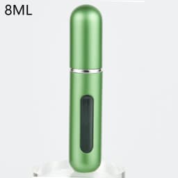 8/5ml Perfume Atomizer Portable Liquid Container For Cosmetics Traveling Mini Aluminum Spray Alcochol Empty Refillable Bottle