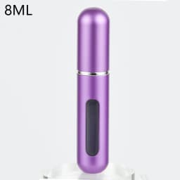8/5ml Perfume Atomizer Portable Liquid Container For Cosmetics Traveling Mini Aluminum Spray Alcochol Empty Refillable Bottle