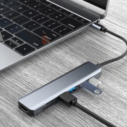 USB C HUB Type C Splitter Thunderbolt 3 Docking Station Laptop Adapter With For Macbook Air M1 iPad Pro RJ45 HDMI