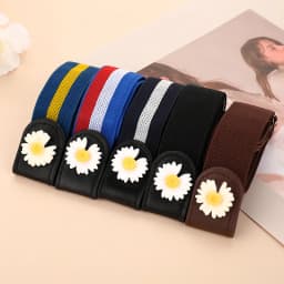 Belts for women Buckle-Free Waist Jeans Pants No Buckle Stretch Elastic Waist Women Belt Invisible Belt DropShipping