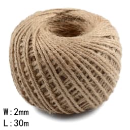 Natural Vintage Jute Rope Twine Roll Sewing Christmas Crafts Jute Cord Thread Wedding Handmade DIY Party Ribbon Bows Decoration