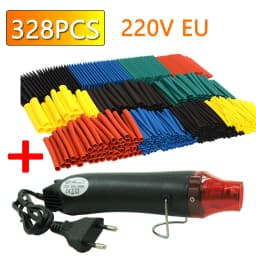 300W Hot Air Heat Gun Electric Power Temperature Blower Thermoresistant Tube Heat Shrink Wrapping Shrink Tube With Hot Air Guns