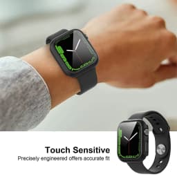 Glass+Cover For Apple Watch case11 10 9 8 7 6 SE 5 4 iWatch Accessorie Screen Protector Apple watch serie 40/41/42/44/45/46mm