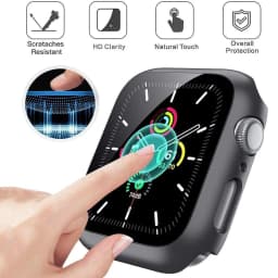 Glass+Cover For Apple Watch case11 10 9 8 7 6 SE 5 4 iWatch Accessorie Screen Protector Apple watch serie 40/41/42/44/45/46mm