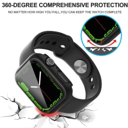 Glass+Cover For Apple Watch case11 10 9 8 7 6 SE 5 4 iWatch Accessorie Screen Protector Apple watch serie 40/41/42/44/45/46mm