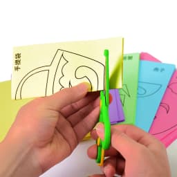 96 Pcs Children Cartoon DIY Colorful Paper Cutting Folding Toys Kids Craft Animal Handcraft Paper Art Learning Educational Toys