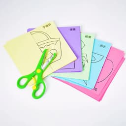 96 Pcs Children Cartoon DIY Colorful Paper Cutting Folding Toys Kids Craft Animal Handcraft Paper Art Learning Educational Toys