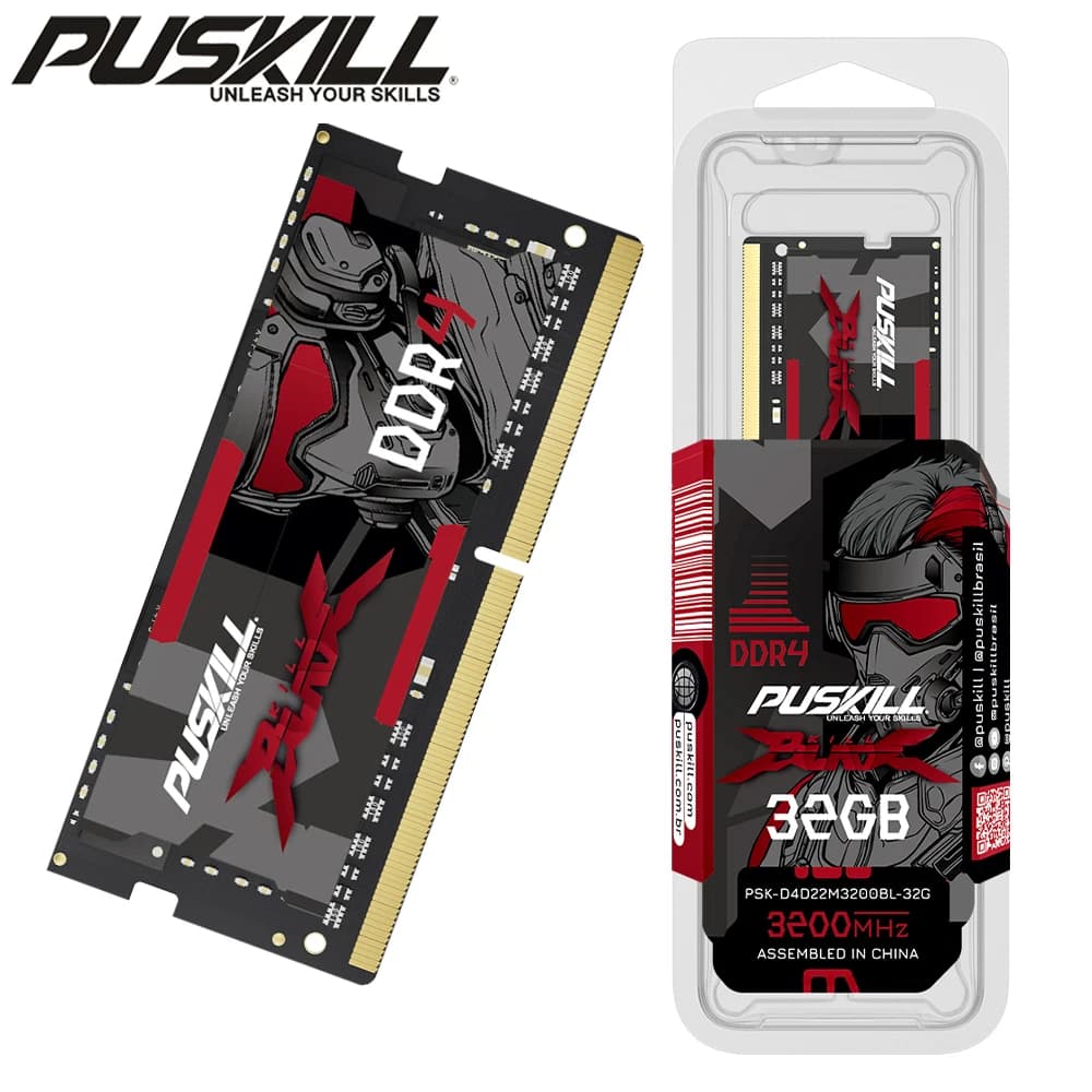 PUSKILL Memoria Ram DDR4 8GB 4GB 16GB 2400mhz 2133 2666mhz Sodimm Notebook High Performance Laptop Memory