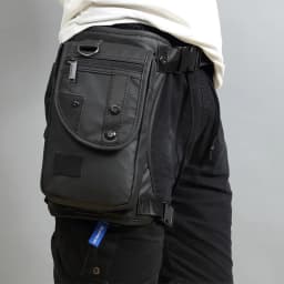 Men Waist Fanny Pack Drop Leg Thigh Bag Motorcycle Rider Nylon Canvas Military/Assault Male Cross Body Hip Belt Bum Bags