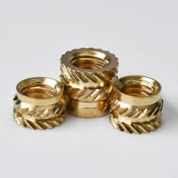 M1 M1.4 M1.6 M1.7 M2 M2.5 M3 M4 M5 M6 M8 Brass Heat Threaded Insert Nut Hot Melt Knurled Injection Embedment Nut for 3D Printer