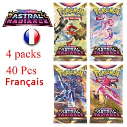 Newest Pokemon Cards French PokemonTEMPORAL FORCES LOST ORIGIN Booster Box PERDUE Fusion Trading Card Game Collection Cards Toy