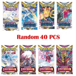 Newest Pokemon Cards French PokemonTEMPORAL FORCES LOST ORIGIN Booster Box PERDUE Fusion Trading Card Game Collection Cards Toy