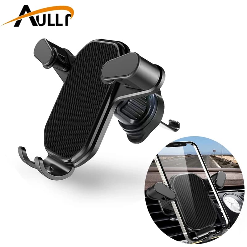 Universal Car Phone Holder Gravity Mobile Stand GPS Support Auto Air Vent Mount for IPhone 16 15 14 13 Pro Max Xr Xiaomi Samsung
